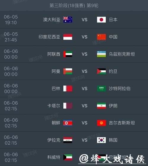 2026世界杯赛程完整分析